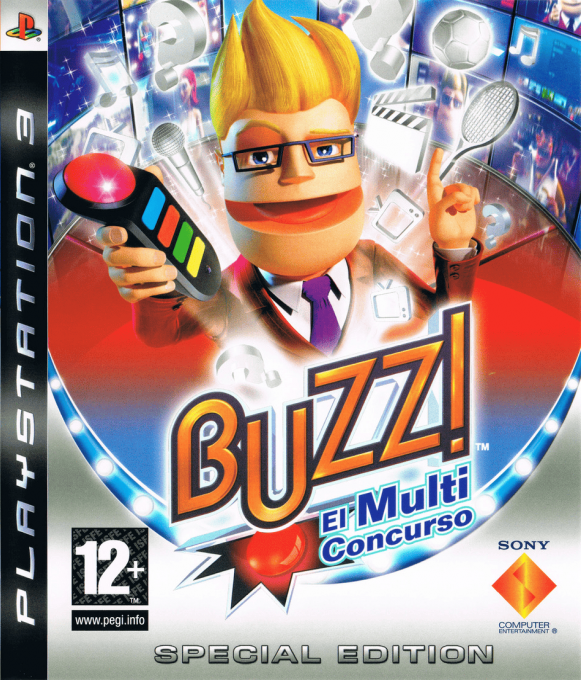 Buzz! Quiz TV — box-2D (SP)