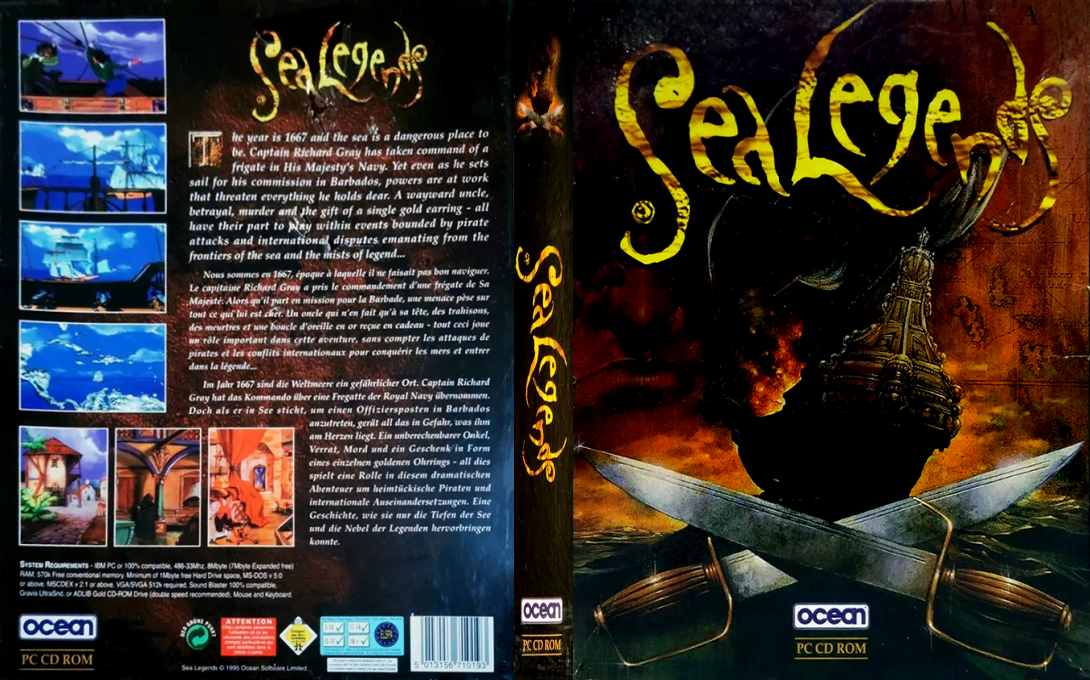 Sea Legends — box-texture (EU)