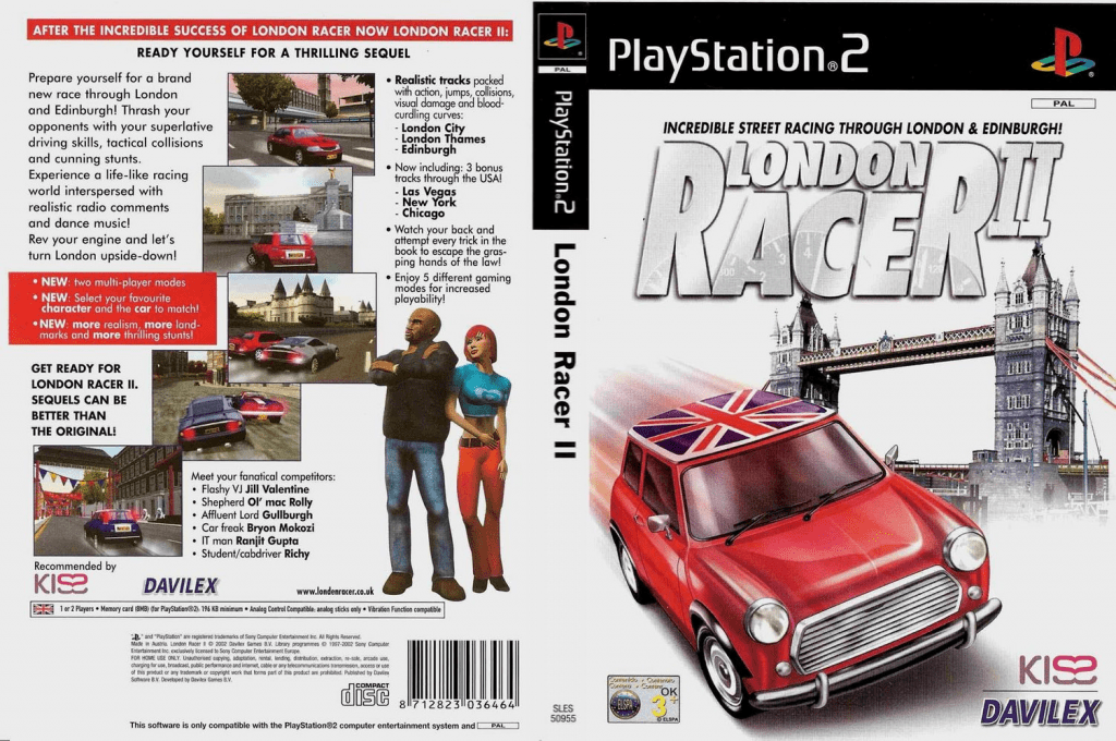 Paris-Marseille Racing II — box-texture (EU)