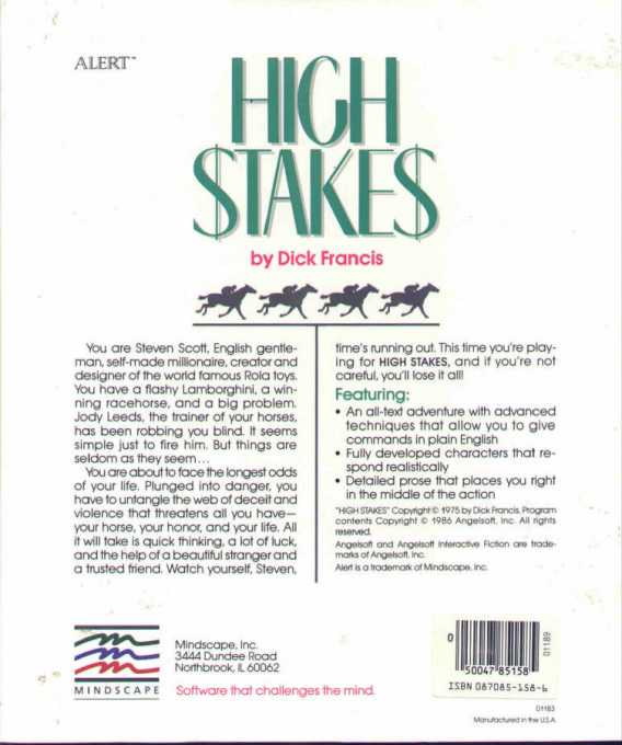 High Stakes — box-2D-back (US)