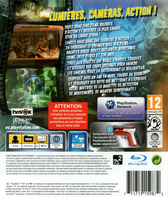 Shoot, The — box-2D-back (FR)
