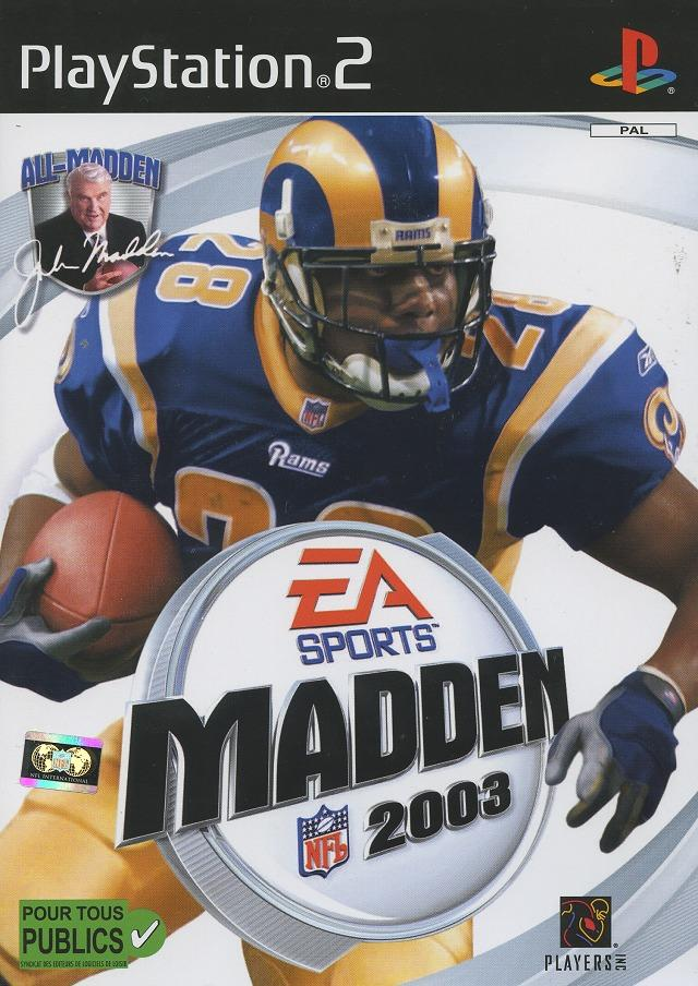 Madden NFL Super Bowl 2003 — box-2D (FR)