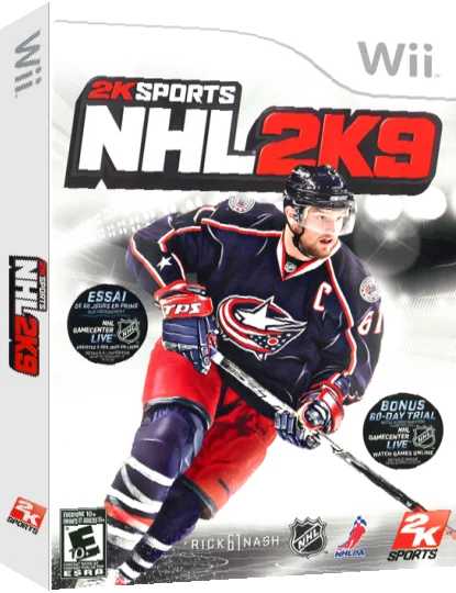 NHL 2K9 — box-3D (US)