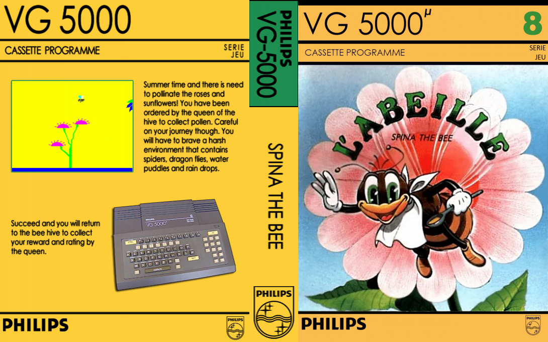 Abeille, L' - Spina the Bee — box-texture (EU)