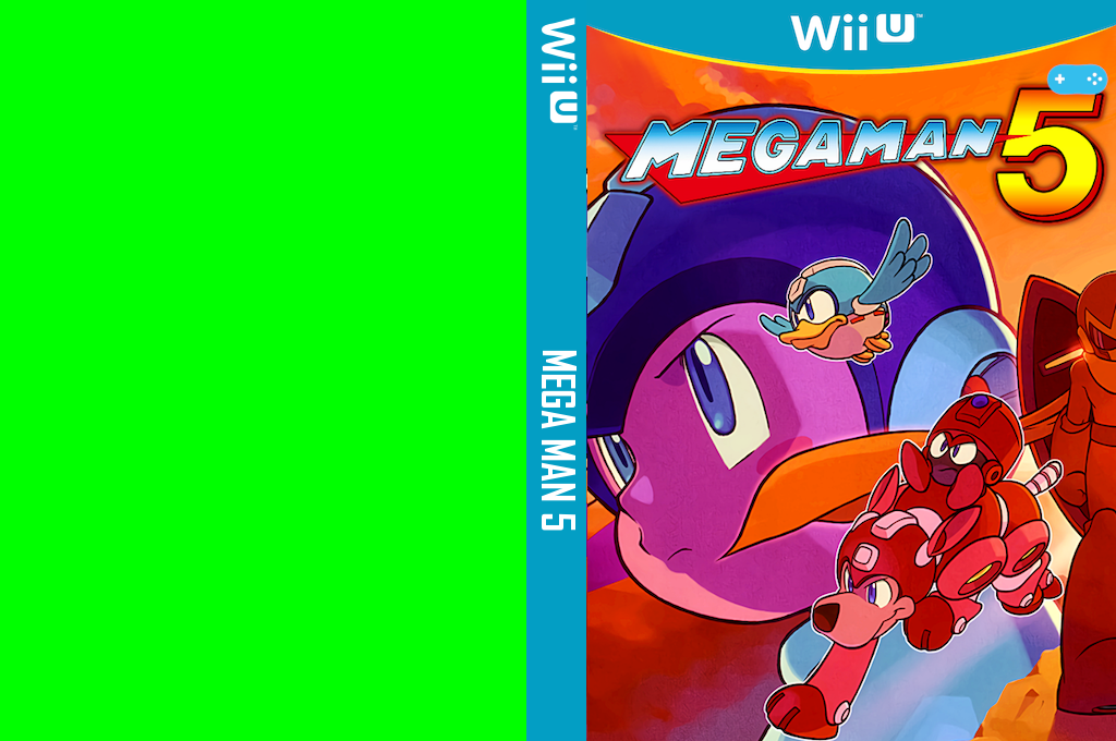 Mega Man 5 — box-texture (CUS)