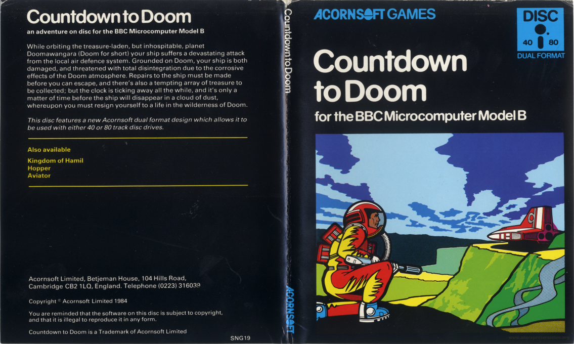 Countdown To Doom — box-texture (EU)