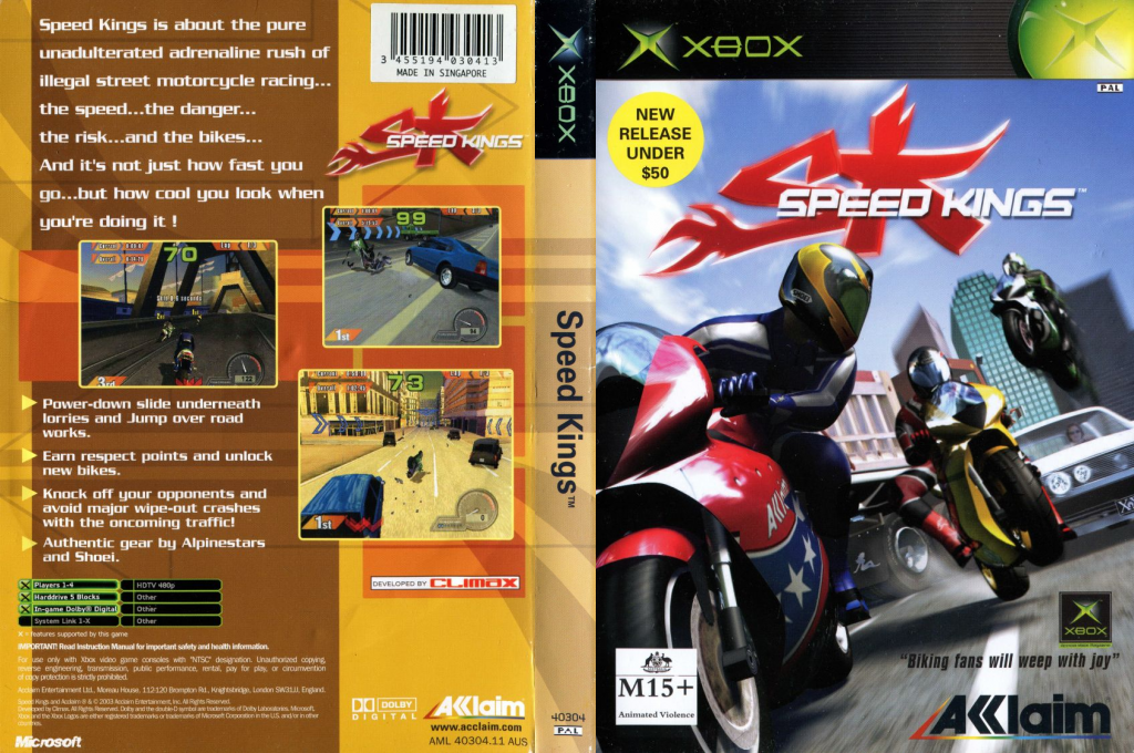Speed Kings — box-texture (AU)