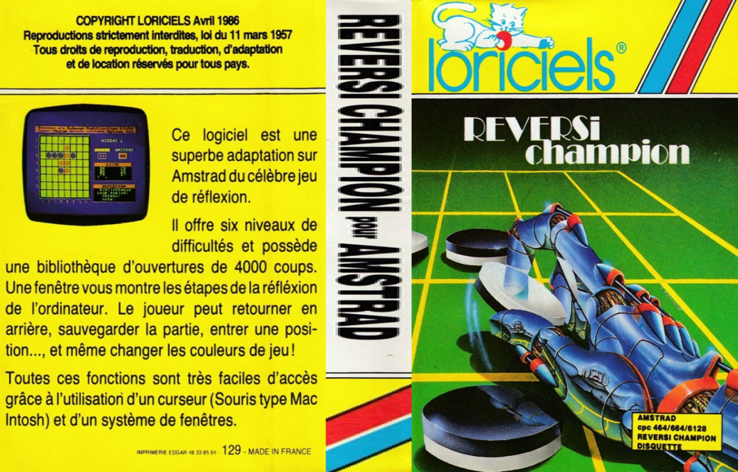 Reversi Champion — box-texture (FR)