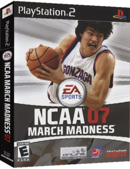 NCAA March Madness 07 — box-3D (US)