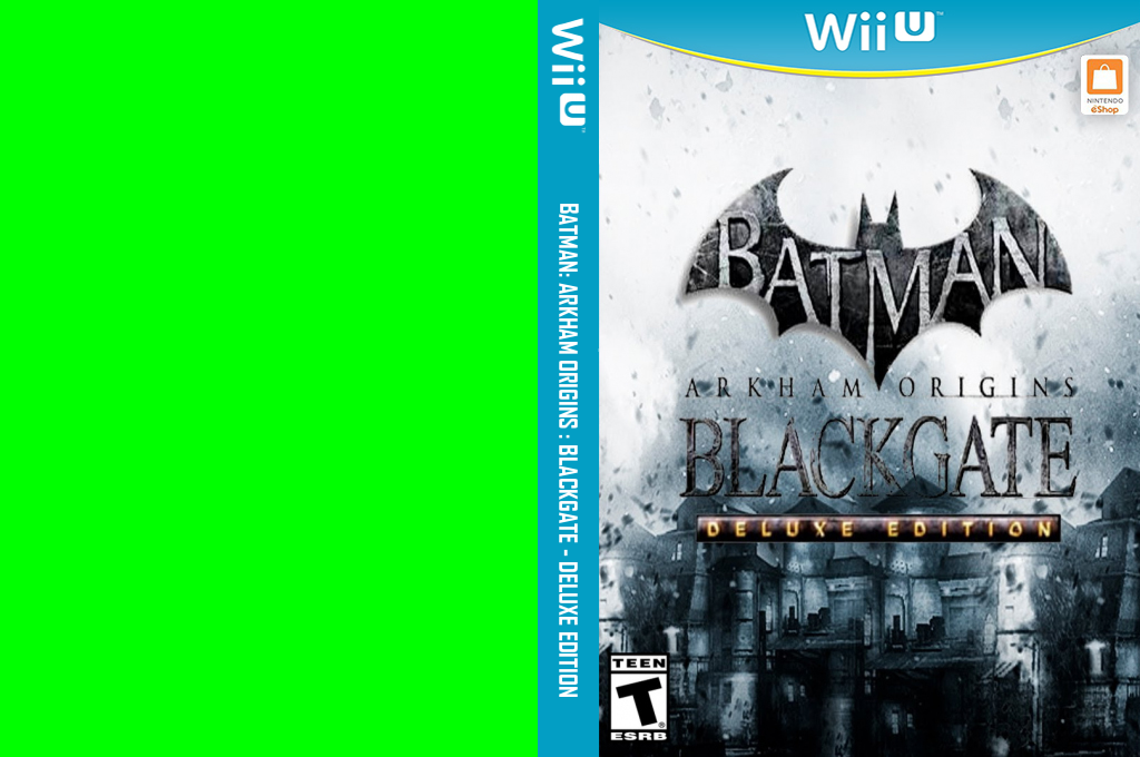 Batman - Arkham Origins - Blackgate - Deluxe Edition — box-texture (US)