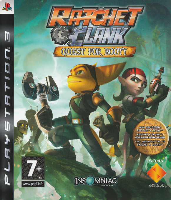 Ratchet & Clank - Quest for Booty — box-2D (RU)