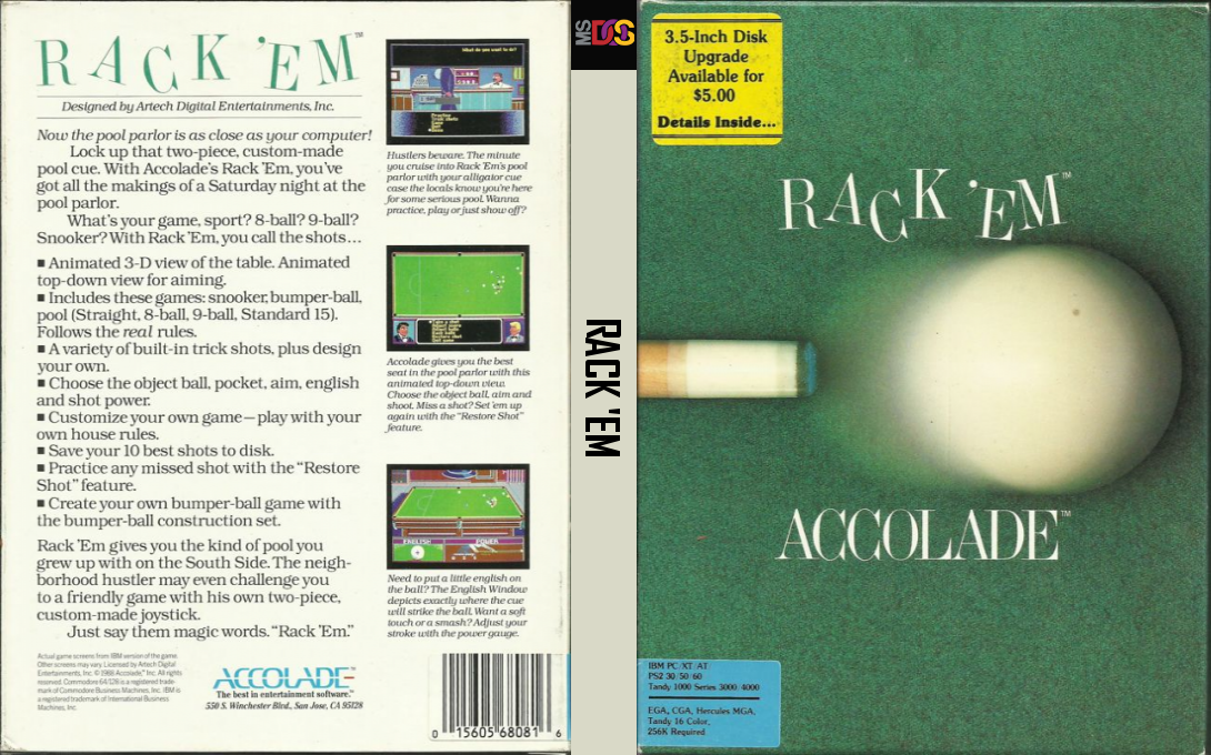 Rack 'em — box-texture (US)