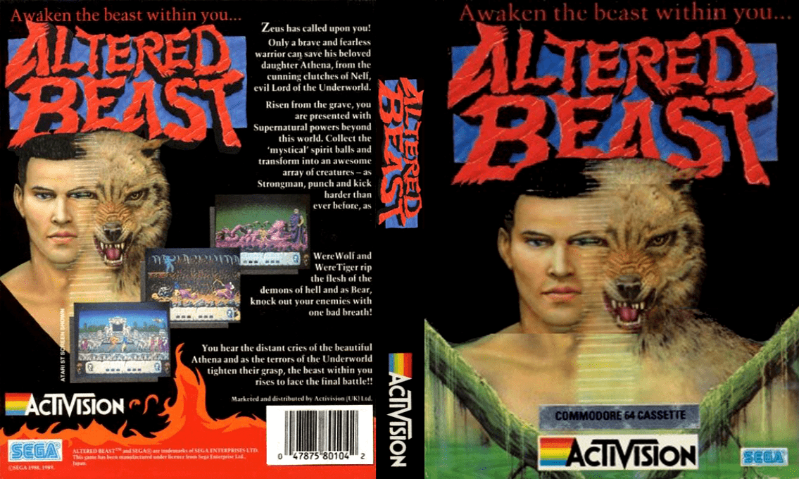 Altered Beast — box-texture (EU)