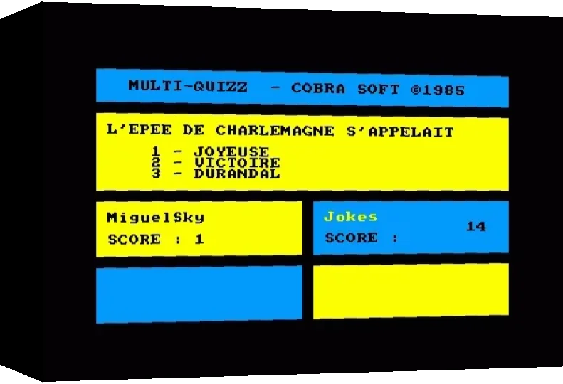 Multi-Quizz — box-3D (WOR)