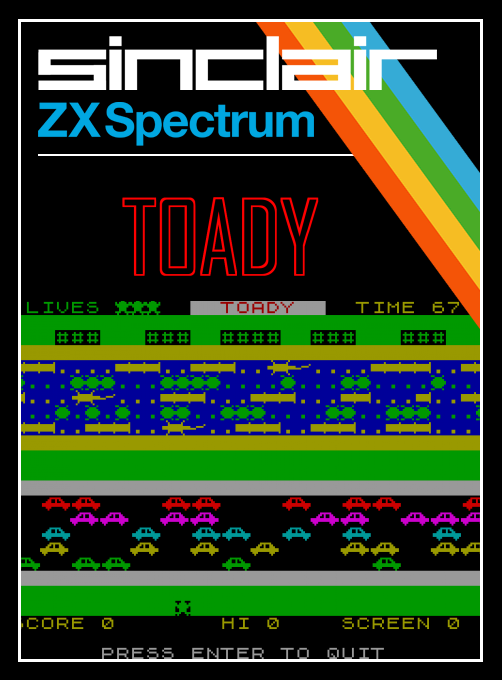 Toady box art
