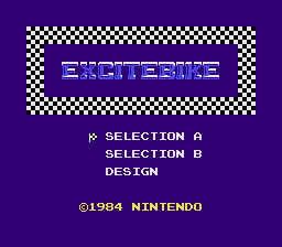 Excitebike — sstitle (WOR)