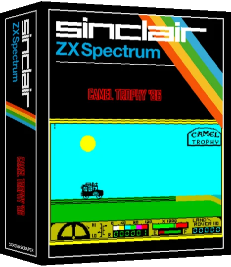 Camel Trophy '86 — box-3D (SS)