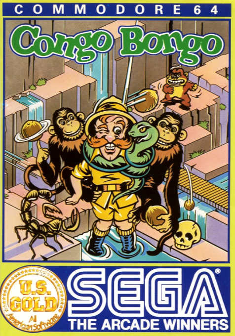 Congo Bongo — box-2D (EU)