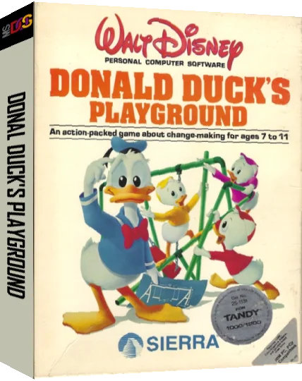 Donald Duck's Playground — box-3D (US)