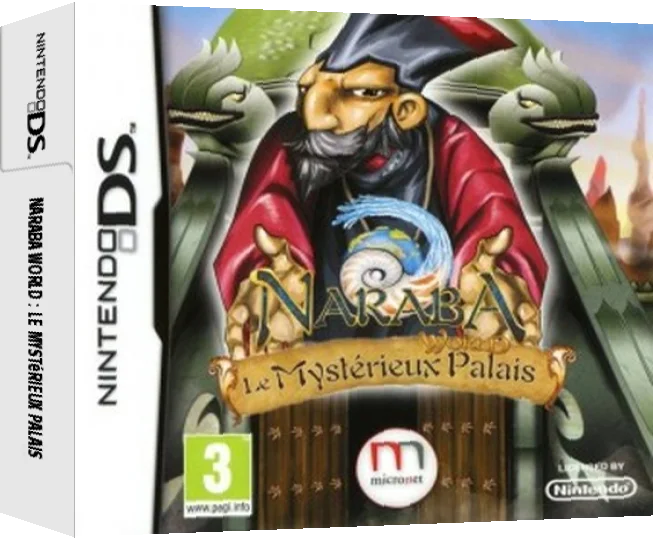 Naraba's World - The Mysterious Palace — box-3D (EU)