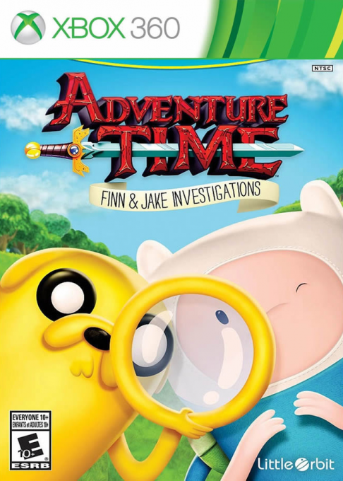 Adventure Time - Finn And Jake Investigations box art
