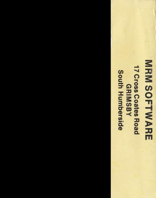 Banana Man — box-2D-back (WOR)