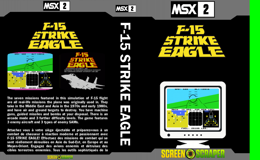 F-15 Strike Eagle — box-texture (SS)