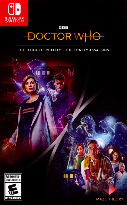 Doctor Who The Edge Of Reality + the Lonely Assassins box art