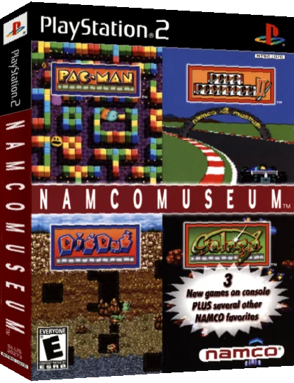 Namco Museum — box-3D (US)
