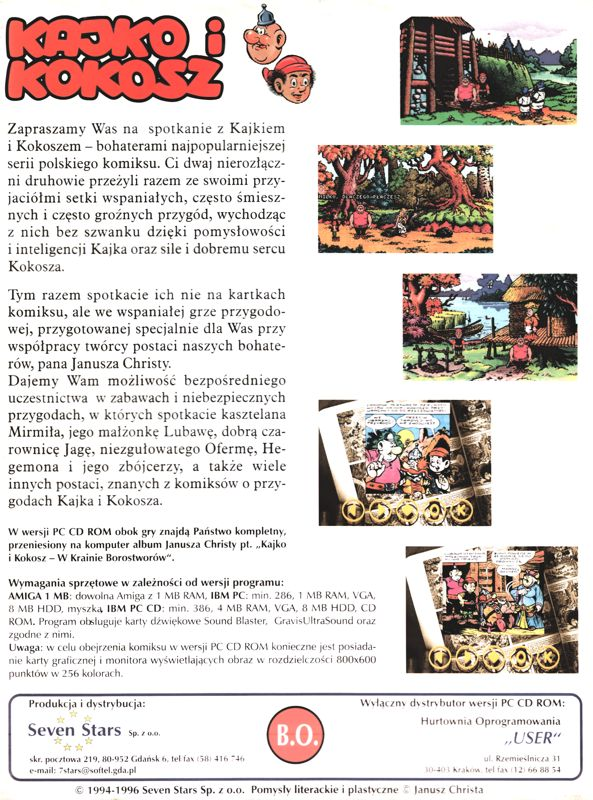 Kajko i Kokosz — box-2D-back (EU)