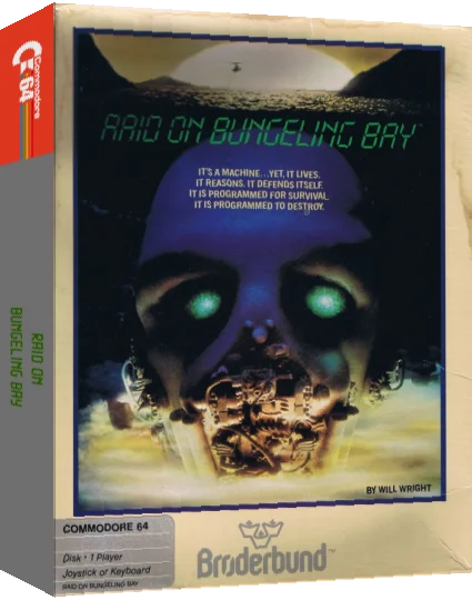 Raid on Bungeling Bay — box-3D (US)