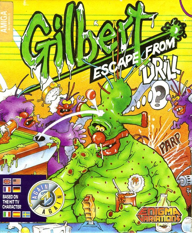 Gilbert - Escape from Drill box art