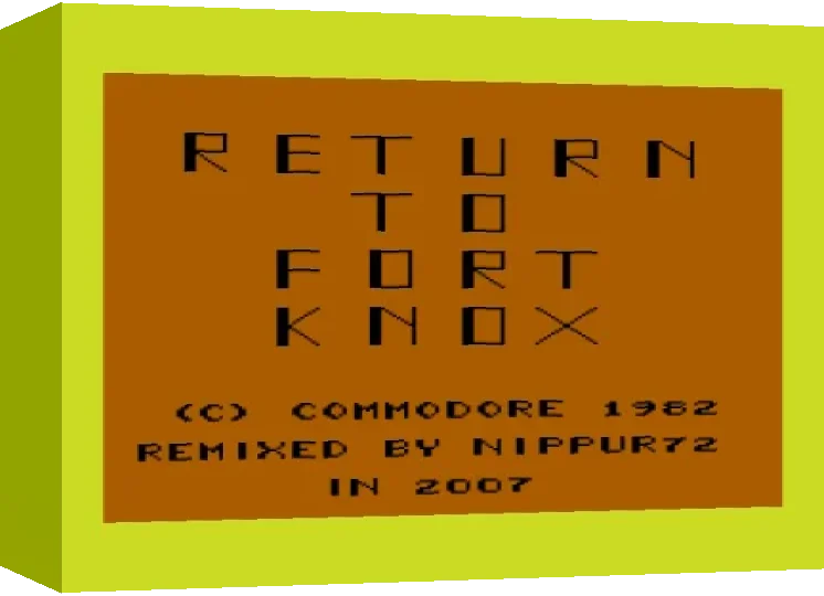 Return To Fort Knox — box-3D (WOR)