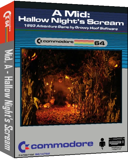 A Mid - Hallow Night's Scream — box-3D (CUS)
