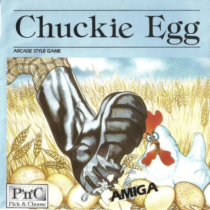 Chuckie Egg box art