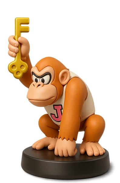 Donkey Kong Jr. — figurine