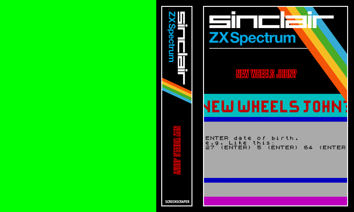 New Wheels John? — box-texture (SS)