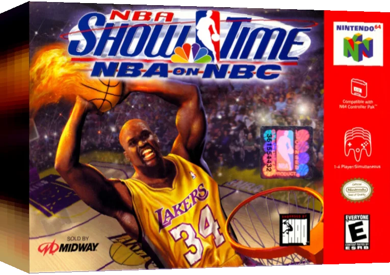 NBA Showtime - NBA on NBC — box-3D (US)