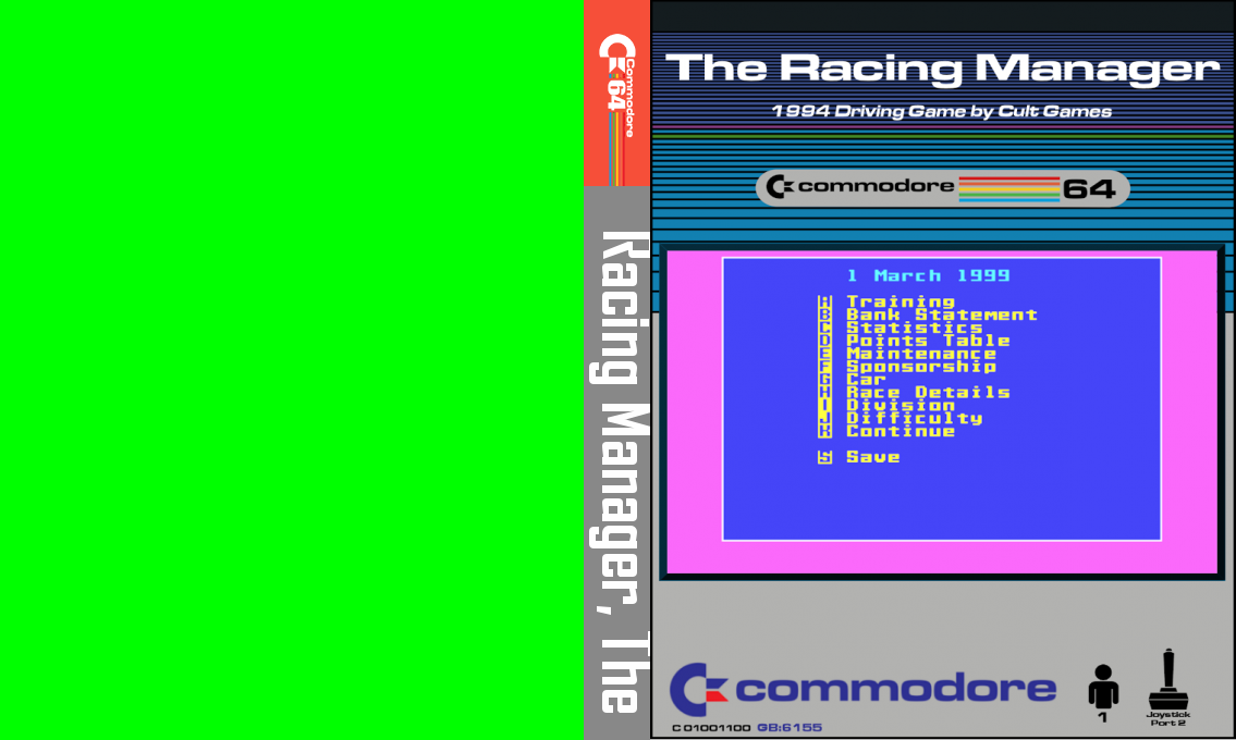 The Racing Manager — box-texture (CUS)