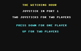 The Witching Hour — sstitle (WOR)