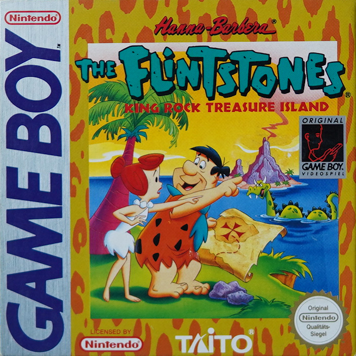 The Flintstones : King Rock Treasure Island — box-2D (EU)
