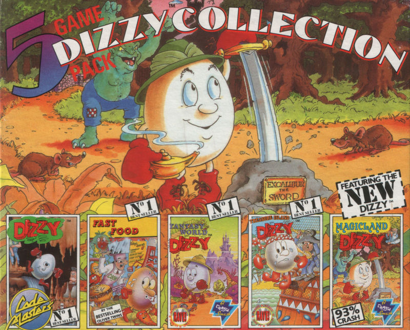 Dizzy Collection - 5 Game Pack box art