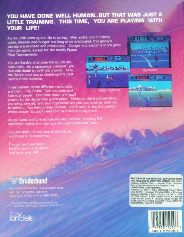 Space Racer — box-2D-back (EU)