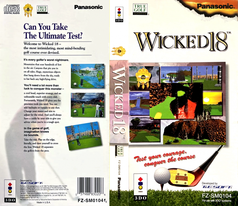 T&E VR Golf - Devil's Course — box-texture (US)