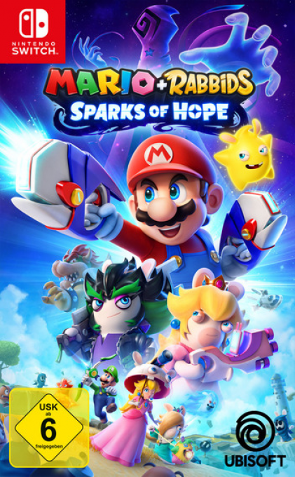 Mario plus Rabbids Sparks of Hope — box-2D (DE)
