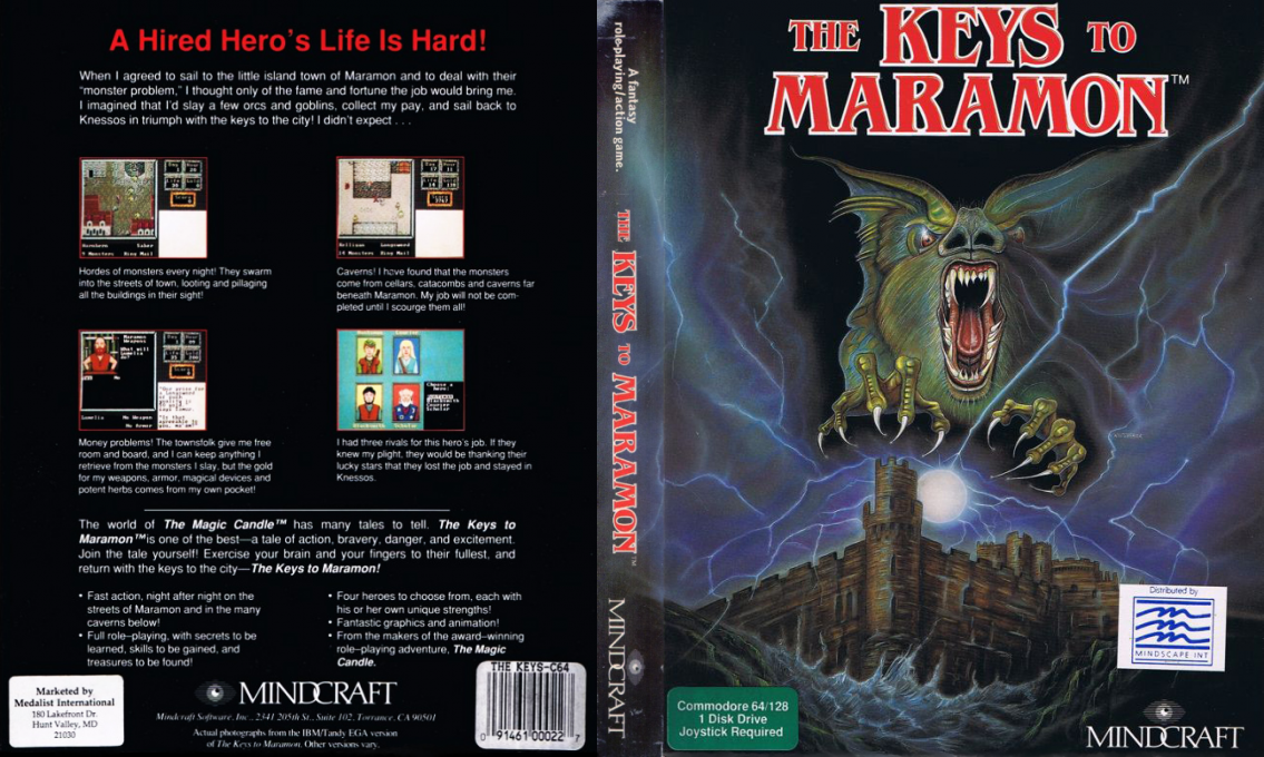 Keys To Maramon, The — box-texture (US)