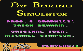 Pro Boxing Simulator — sstitle (EU)