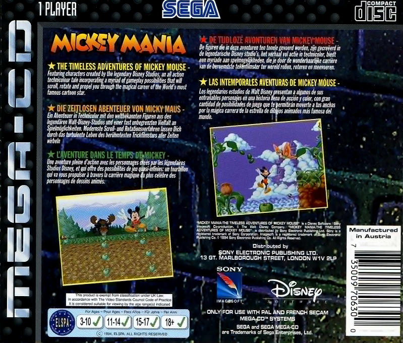 Mickey Mania — box-2D-back (EU)