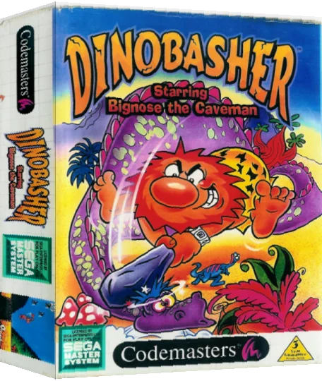 Dinobasher Starring Bignose the Caveman — box-3D (WOR)