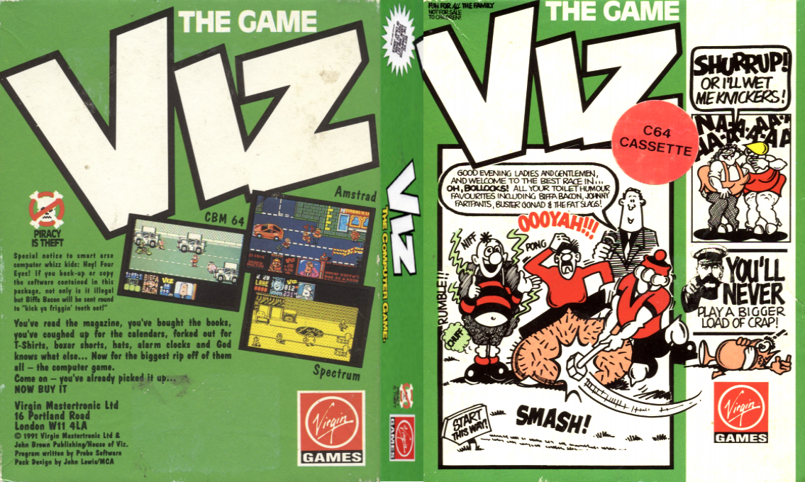 Viz - The Game — box-texture (EU)